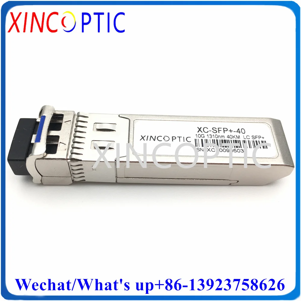 

Single Mode Duplex LC DOM SFP+ 10G 1550nm 40KM Fibre Optical Module Compatible Most Fiber Switch and Router