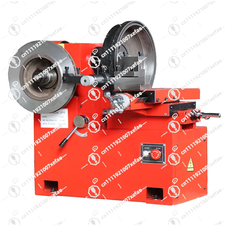 High Precision Horizontal Multifunctional Lightweight Manual Ordinary Metal Brake Disc and Drum Car Lathe