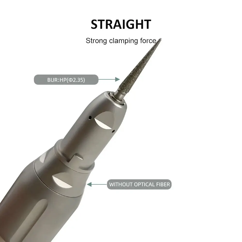 NSK FX23 Style Dental Low Speed Handpiece Kits Zęby Polerowanie Contra Angle Air Motor Zewnętrzny strumień wody Złącze 2/4H Typ E