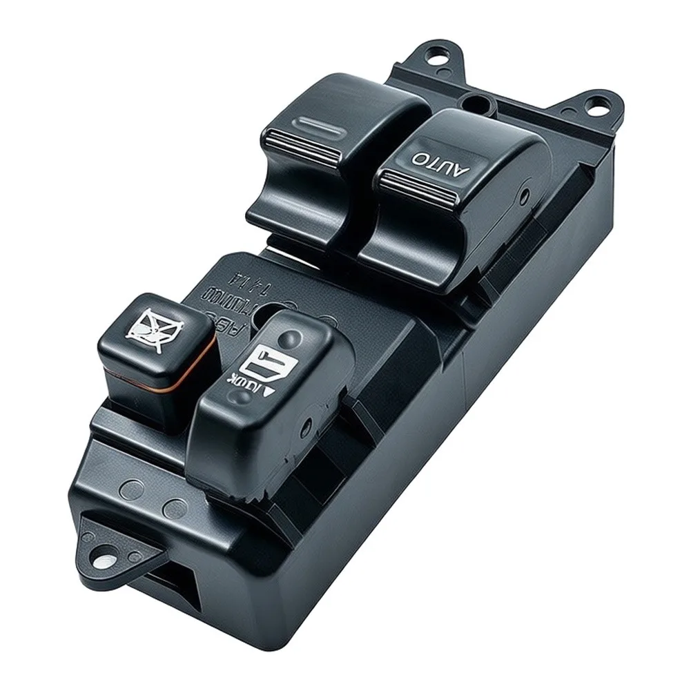 Auto Glass Lifter Power Window Switch Vehicle Reliability Enhancer Direct Replacement Part Robust Abs Material