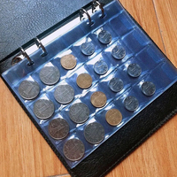 480/240/120 Pockets Coin Collection Book 20/10 Pages Coin Collection Holder Album Commemorative Coin Organizer Storage 40/30Mm