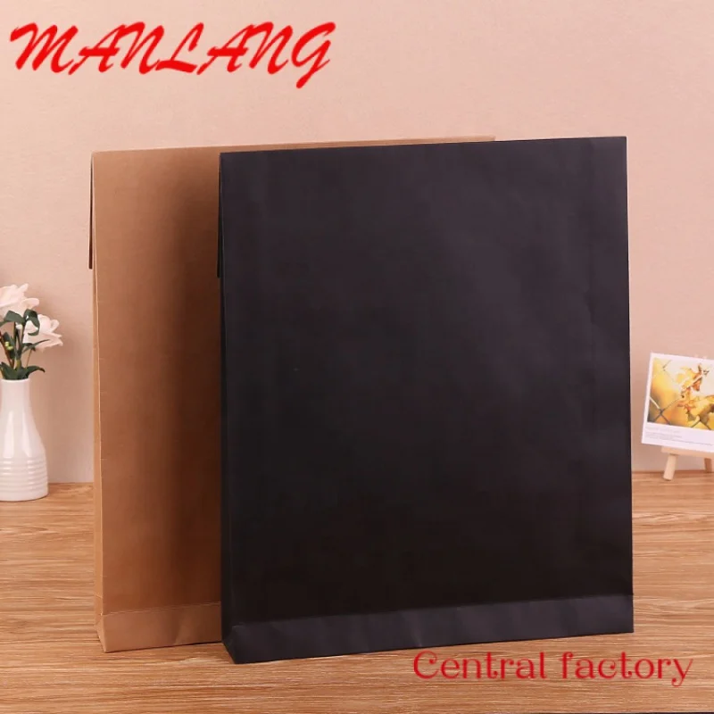 Custom  Factory Envelopes Paper Bags Kraft Paper Documents Clothing Packaging Bags T-Shirts Gift Bags