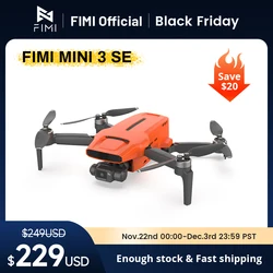 FIMI MINI 3 SE neue Drohne Hybrid 3-Achsen-Gimbal 4K 30fps 9 km Reichweite 245 g Ultraleichtes Design 12 MP Smart Tracking Mini Pro GPS Drohne Class C0