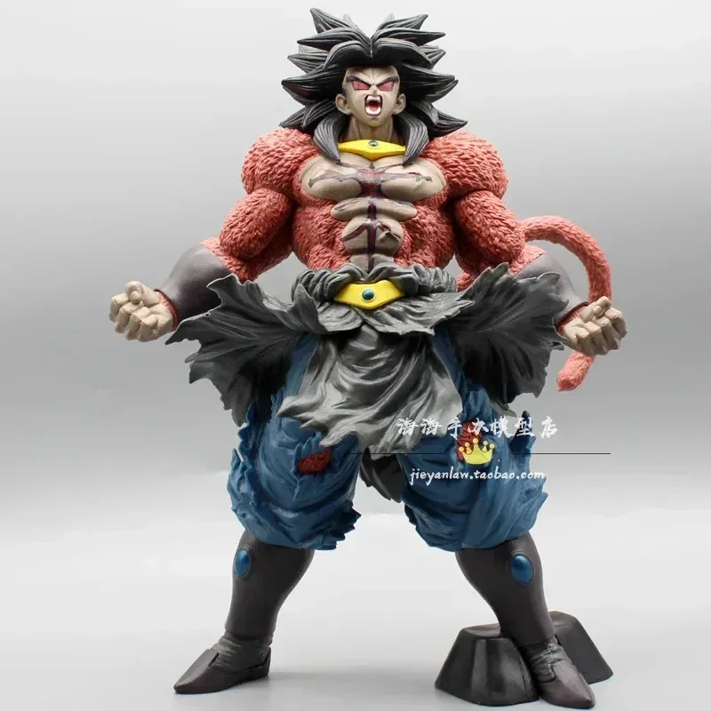 

New 32cm Super Dragon Ball Heroes Figure Broly Ssj4 Broly Dark Pvc Action Figures Model Statue Toys Festival Best Cool Gifts