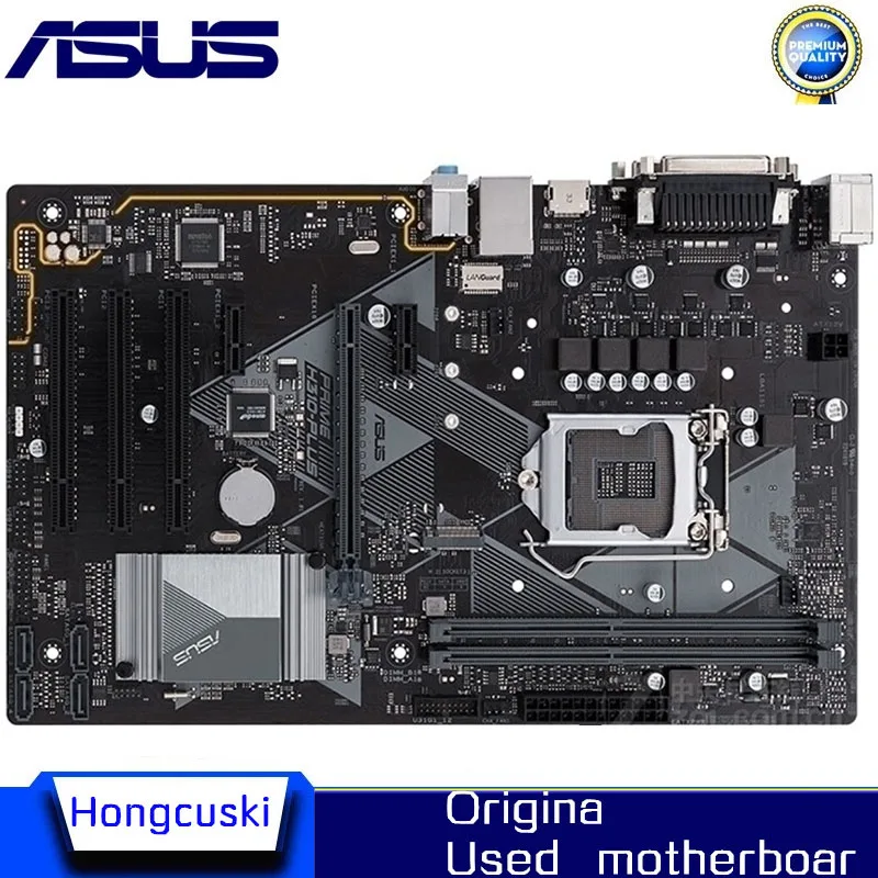 For ASUS PRIME H310-PLUS Used original motherboard Socket LGA 1151 DDR4 32GB H310 Desktop Motherboard