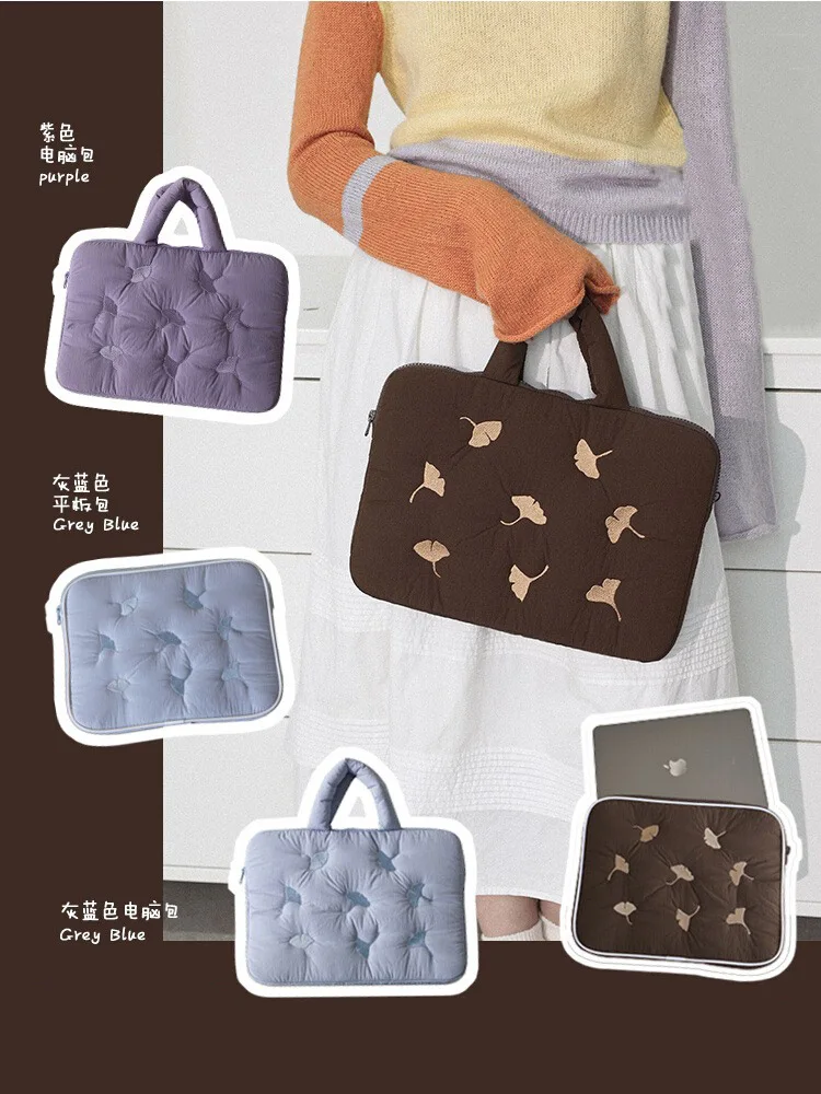 

Cute Laptop Handbag 11 13.3 14 Inch For Ipad Pro 11 12.9 13 Macbook Air13.6 Samsung Xiaomi Huawei Lenovo Notebook Bag