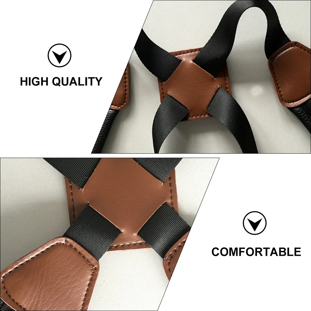 

Saxophone Shoulder Strap Universal Double Shoulder Padded Adjustable Sax Harness Comfortable Saxophone Belt Replacement