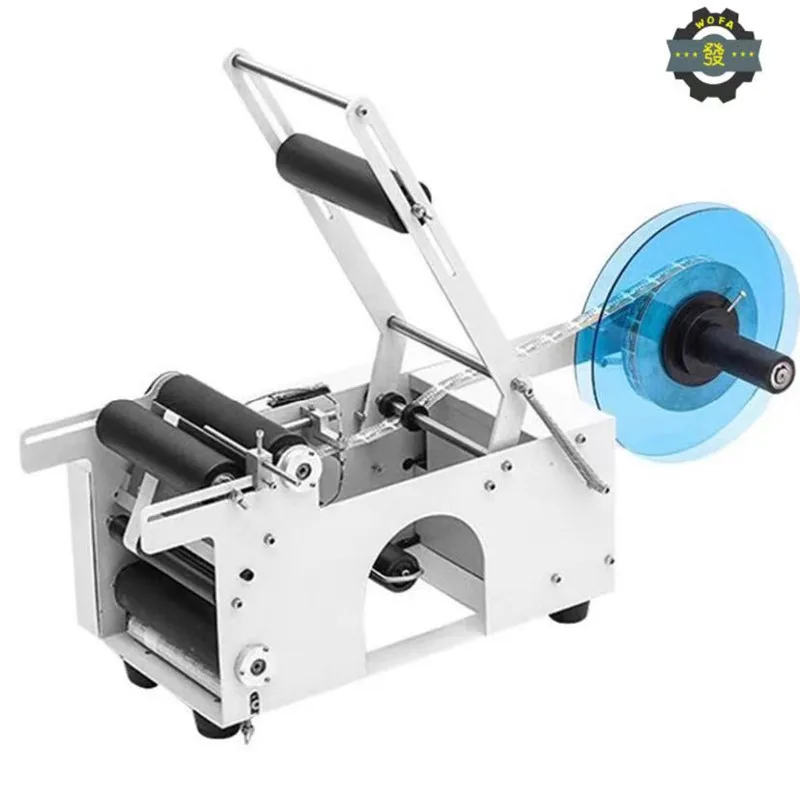 

Полуавтоматическая этикетировочная машина для бутылок, стеклянных банок, ручное кодирование даты, аппликатор наклеек, деревянная коробка для химикатов