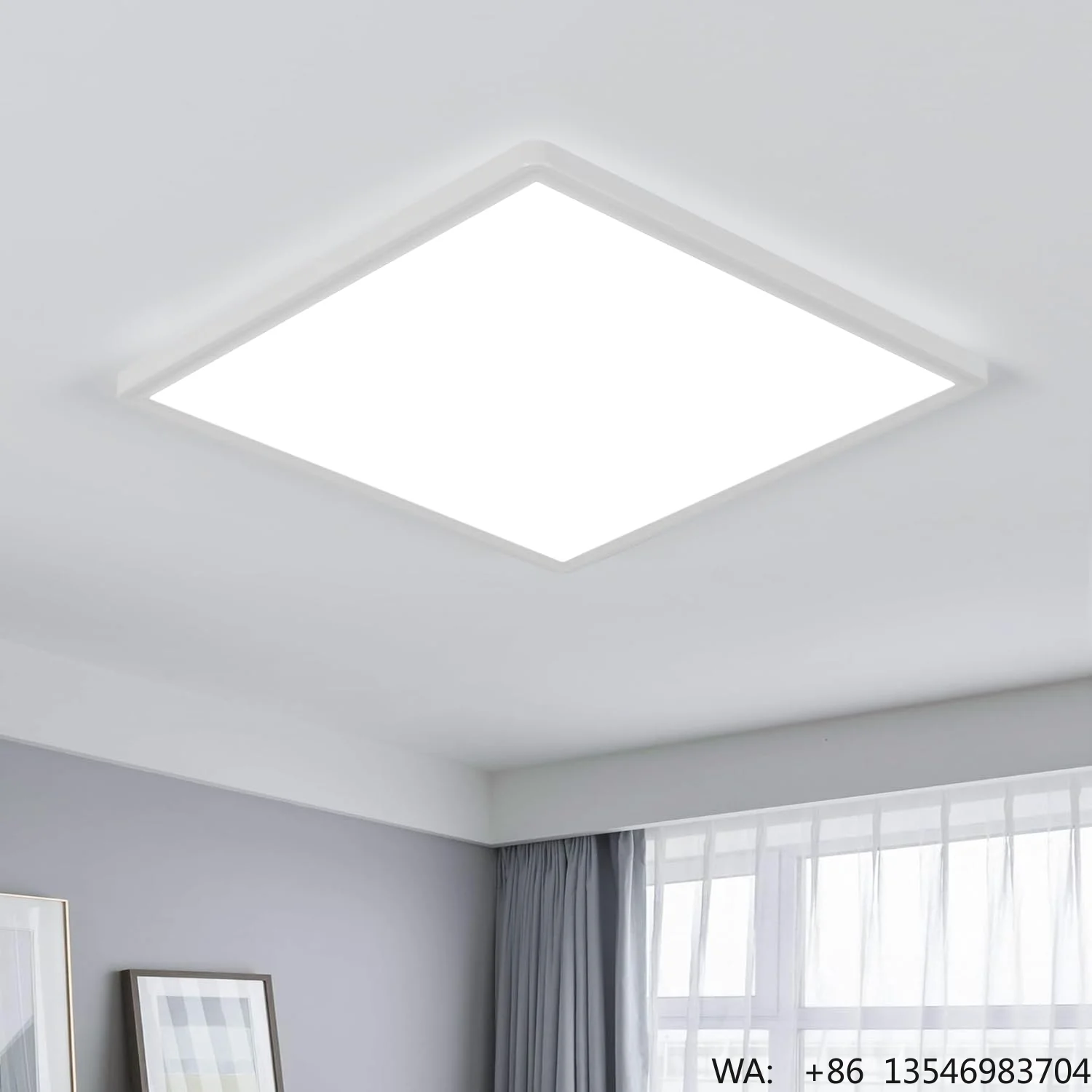 Customized LED Ceiling Lights for Bedroom, Kitchen, Living Room, Closet, Staircase Slim Flat Panel Lighting Fixtures