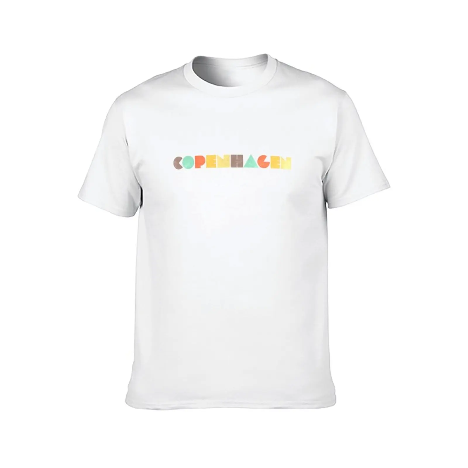 تي شيرت رجل رجل تي شيرت خمر قمصان تي كوبنهاغن للقميص مصمم جرافيك رجل الصيف #2