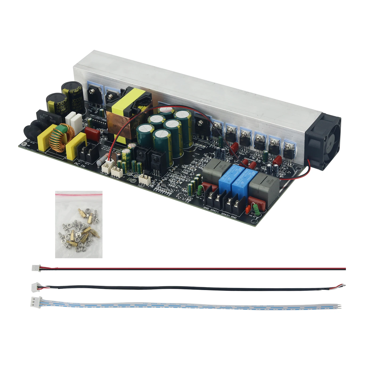 YD1000W YD7120 500W+500W Class D Digital Amplifier Board Power Amp Board with Switching Power Supply