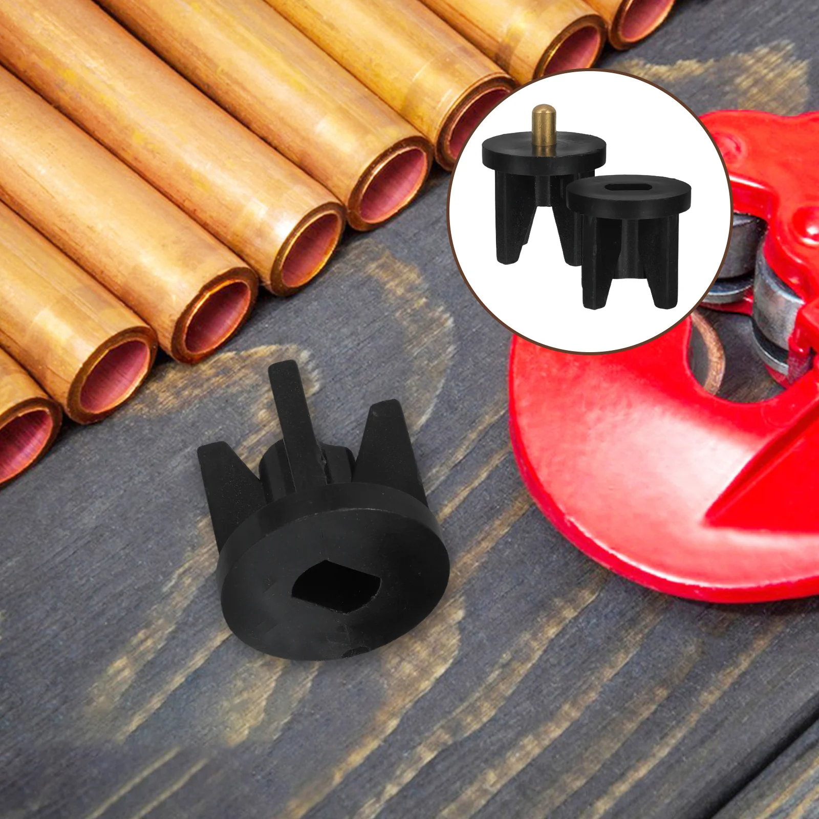 

2Pcs Roller Shade Bracket Set Universal Indoor Outdoor Blind Parts Replacement End Caps Weather Resistant Installation