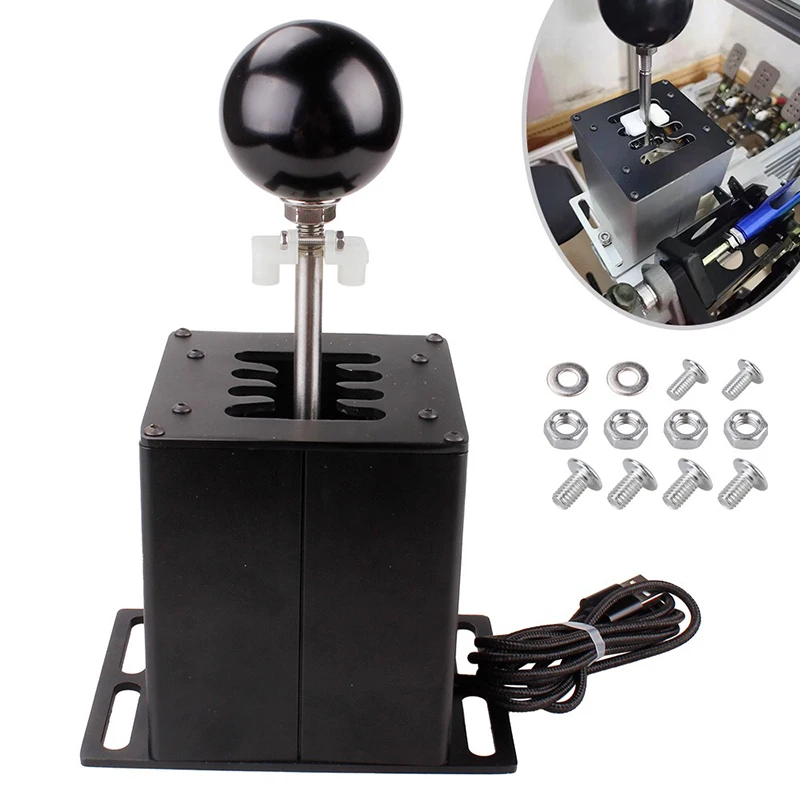 Racing game gear shifting simulator, manual shift gearbox, H transmission suitable for G27G29 T300