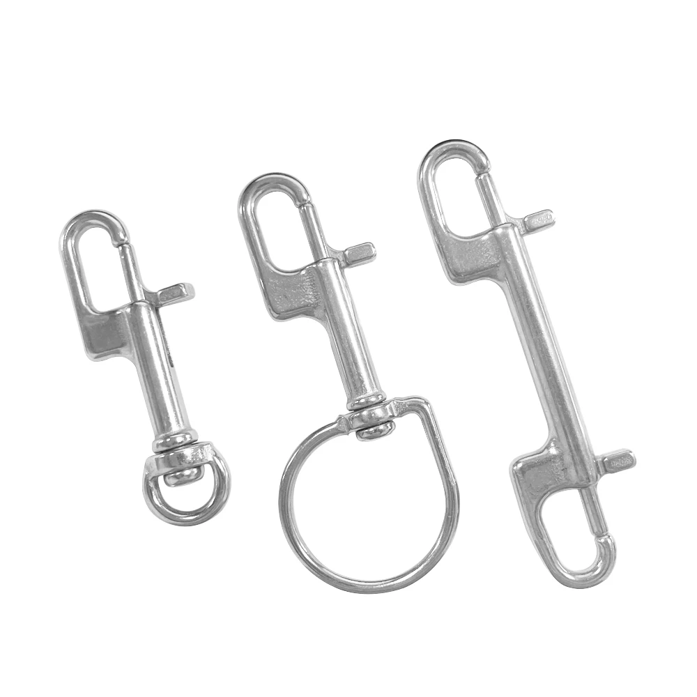 Bolt Snap 316 Stainless Steel ,for Scuba Diving Hook Clips Swivel Hook BCD Accessory Water Sport Part for Diving Snorkeling Gear