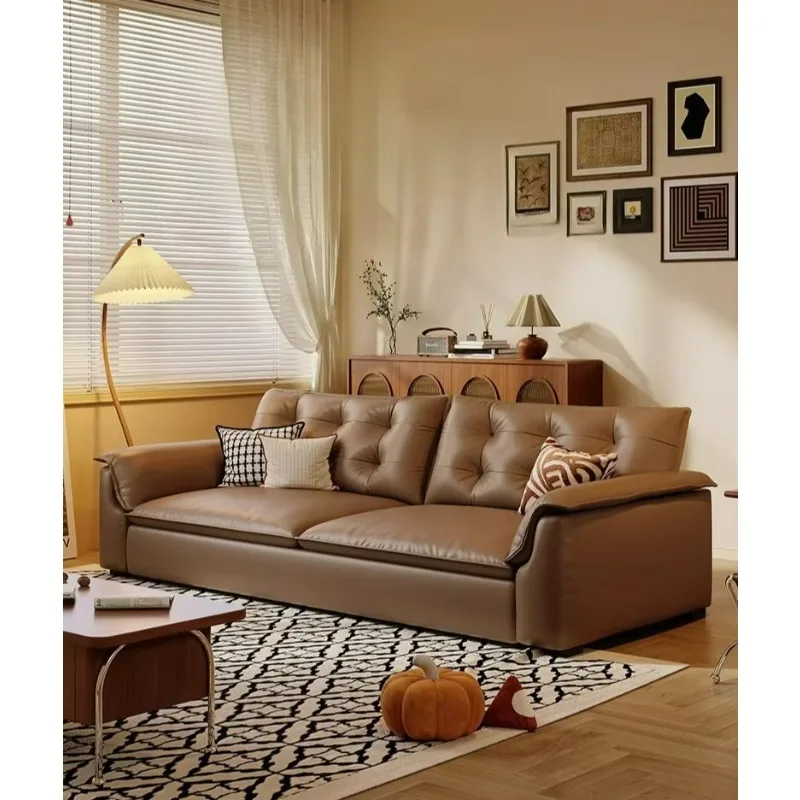 LTT multifunctional sofa bed retro small apartment retractable folding dual-purpose sailing sofa