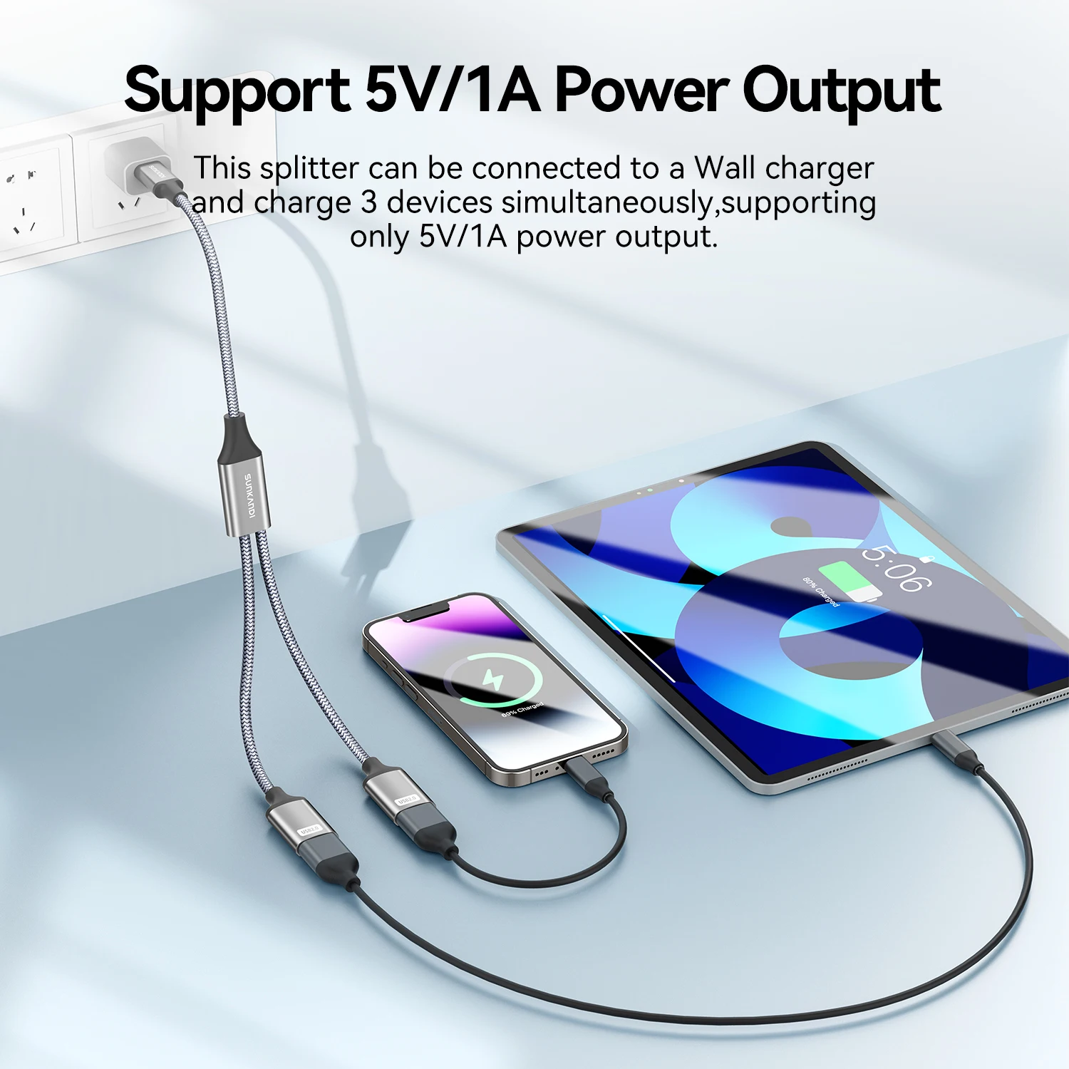 SUNKANDI USB A Splitter, USB 2 - огляд і ціна Laptop Accessories Women