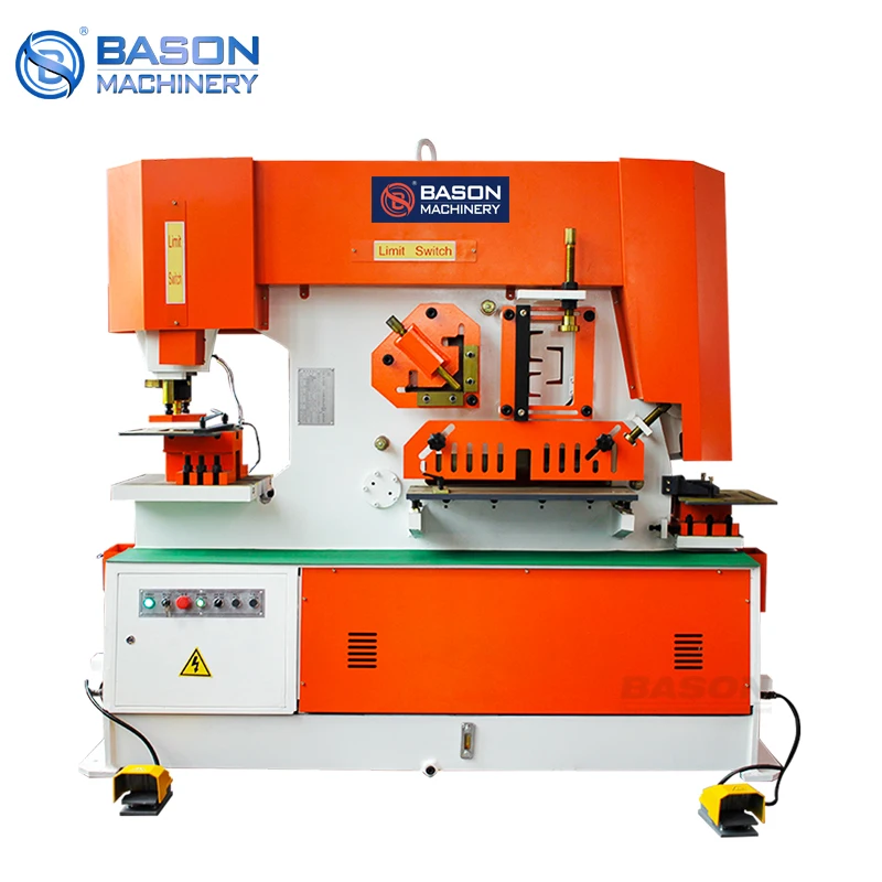 CNC Hydraulic Multi-functional Combined Punching and Shearing Machine D35Y-25, Complete Models Available, Customization Possible