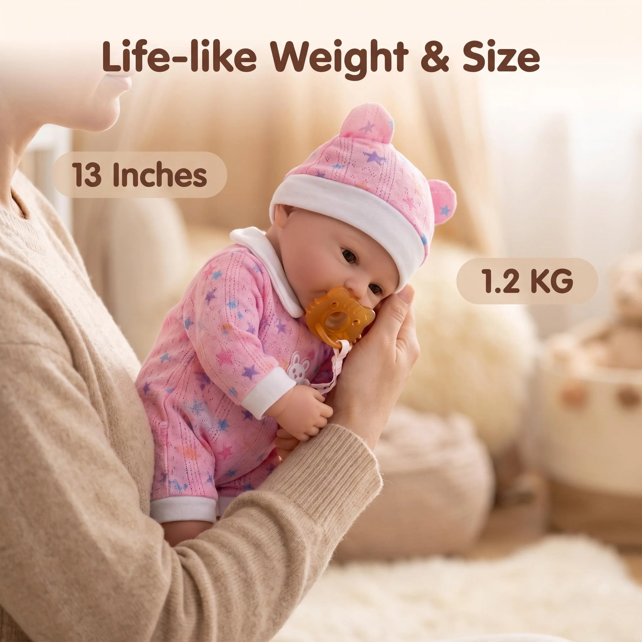 Boneca NPK Bettie de Silicone - Baby Products 2 Years avaliação e preço