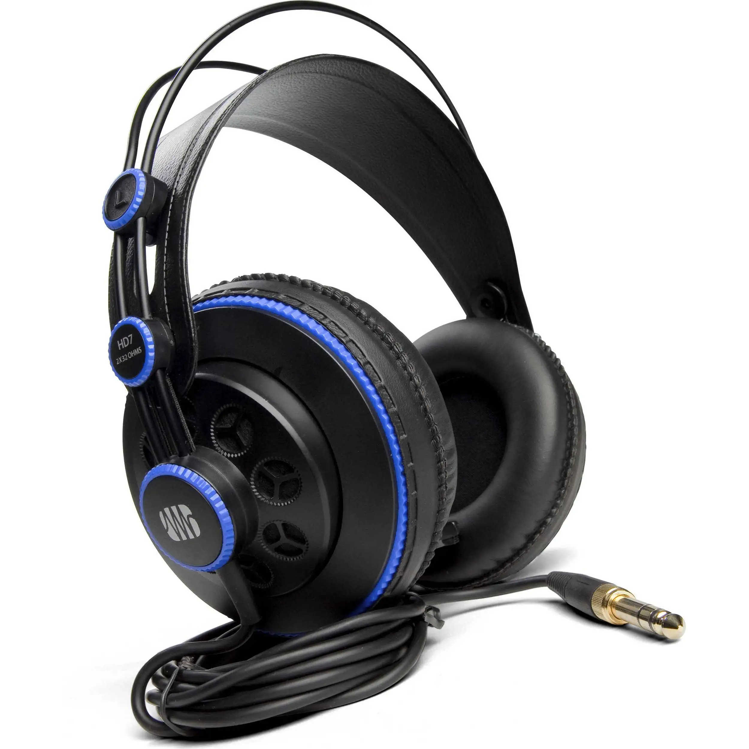PreSonus Auriculares de monitoreo profesionales HD7 Sonido cálido y claro con graves grandes Cámara acústica de precisión