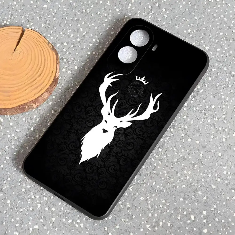 Funda de teléfono t-trono de cristal para Poco M7 M6 M5 S M4 F7 Ultra F6 F5 X7 X6 X5 X4 GT Pro carcasa suave negra