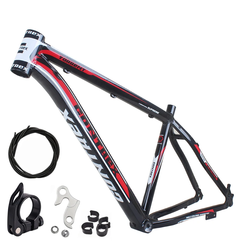 26in 29 in mountainbikeframe aluminium fietsframe schijfremframe met staarthaak fietsframe mtb-frame