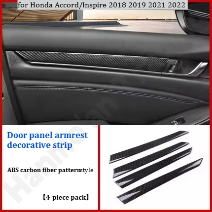 

for Honda Inspire/Accord 2018~2022 Door panel armrest sticker/instrument panel air outlet frame/interior modification