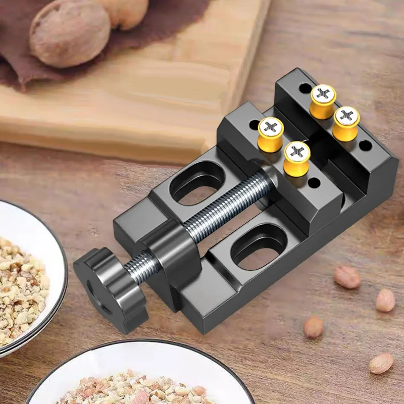 Compact Mini Bench Vise Clamp - Drill Press Bench recension och pris