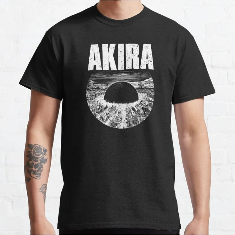Camiseta de Anime Otomo Akira 0503, Estampa de Explosão Cyberpunk, Roupas Gráficas Cyber Mecha Neo-Tokyo, Streetwear, Tamanhos Variados