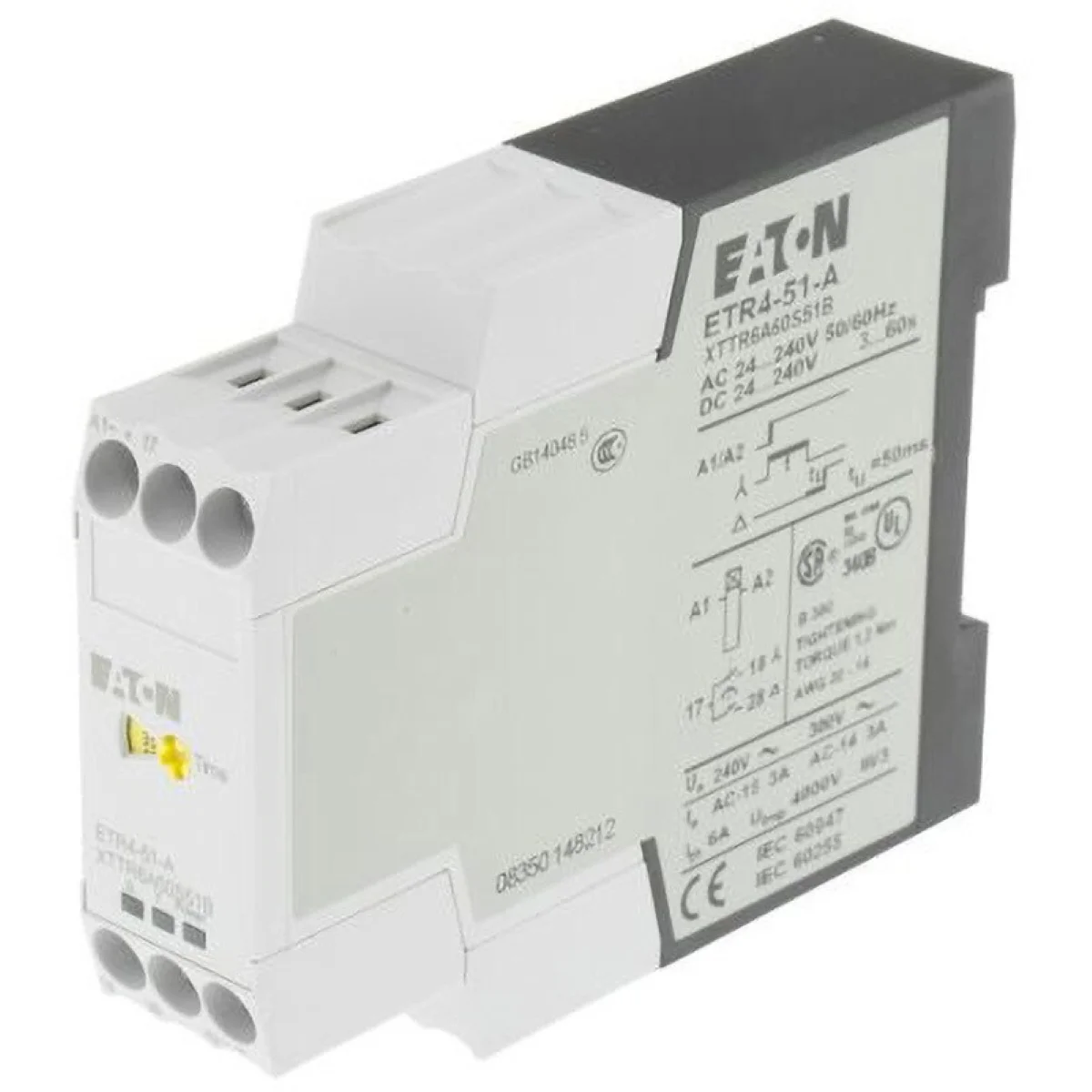 ETR4-51-A 31884 electronic Star-Delta Timing Relays Operating Voltage 24-240 Volts AC or DC