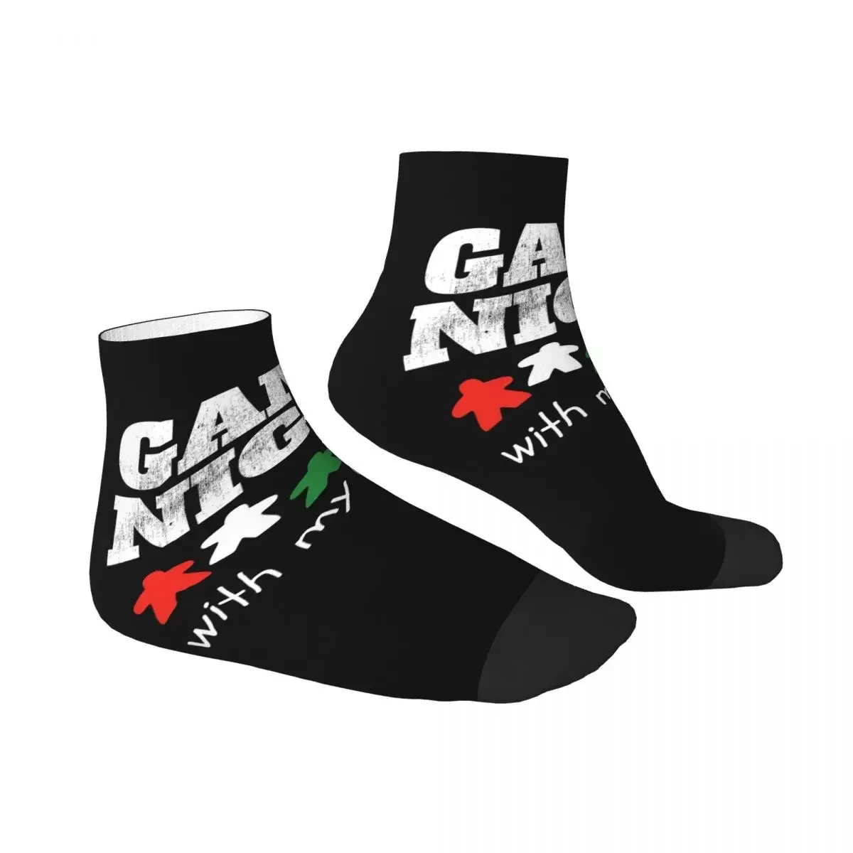 Board Game Night Family Friends Socks Harajuku Sweat Absorbing Stockings All Season Socks Accessories for Man's Woman'