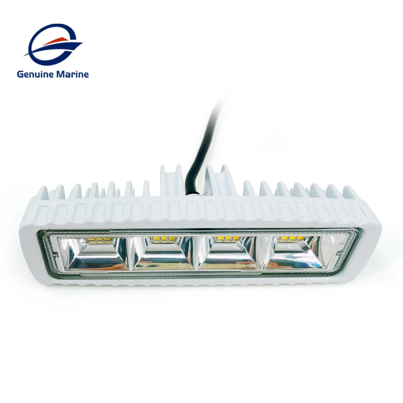 Marine-Außenleuchten aus Edelstahl, IP67, für Terrassendielen, Schiffe, LED-Flutlichter, 1150 lm, 2025