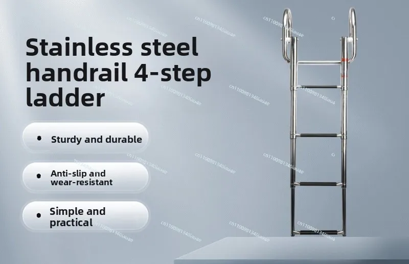 Sewer Ladder, Swimming Ladder, Marine Ladder, Escalator, Marine Stainless Steel Hardware Fittings