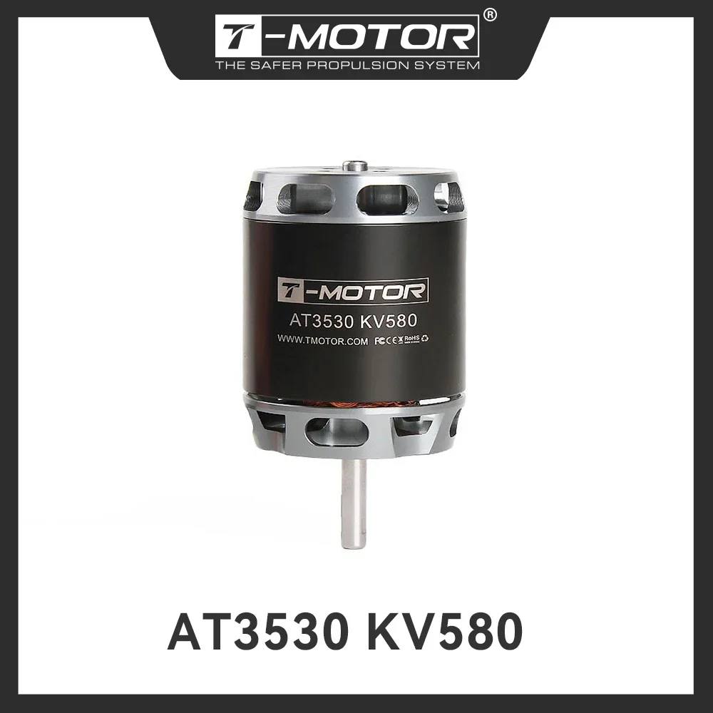 T-MOTOR AT3530 KV580 Fixed Wing Airplane Long Shaft Brushless Motor
