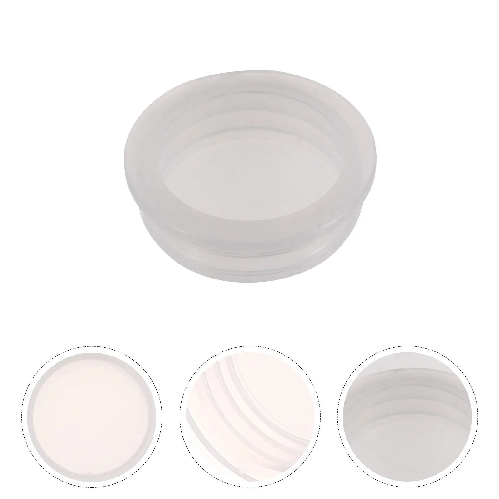 

100Pcs Quality Material Cream Jars Gasket Lotion Bottle Liners Stain Dust Prevention for Home Travel Cosmetics
