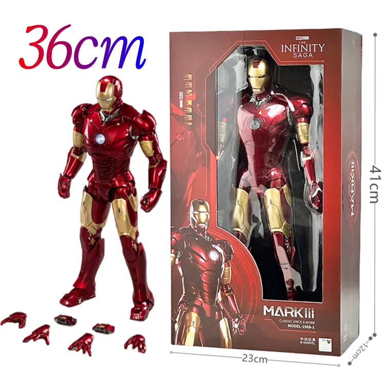 ZD Toys マーベル インフィニットアクション Xシリーズ アイアンマン