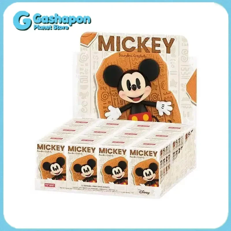 

POP MART Disney Mickey Mouse Creative Boundless 3.0 Series Blind Box Mini Collectible Figure Perfect Gift for Fans & Collectors