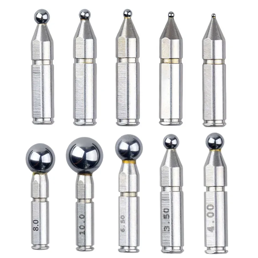 Centennial ruler measuring head, hard alloy ball gear measuring needle, modulus gear measuring head, accuracy 0.001