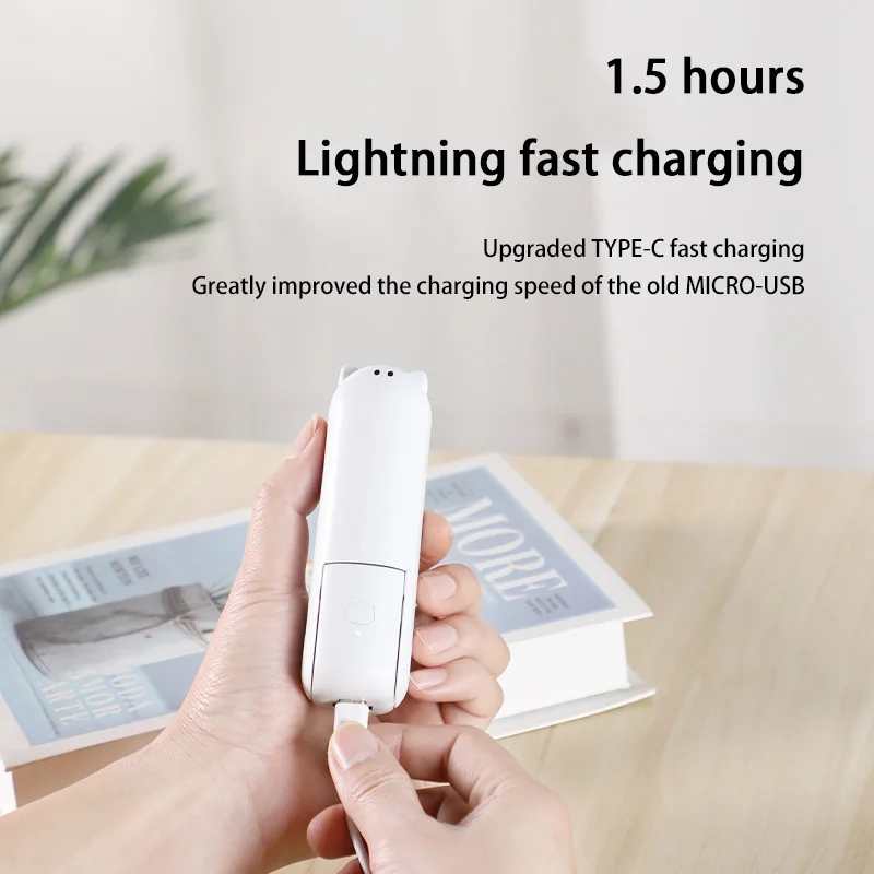 Mini Handheld Fan Small Pocket Fan USB Rechargeable Battery Fan Folding Cooling Hand Fan Mini USB Fan With Power Bank New