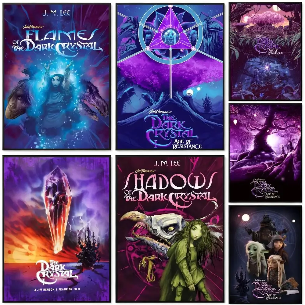 The Dark Crystal Age of Resistance Poster Poster HD Printing Cyberpunk Style Wall Art Home Decor For Gaming Room Living  Bedroom