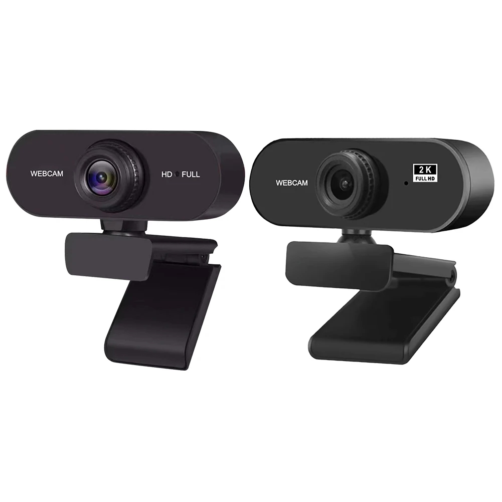 USB HD 1080P/2K Webcam Autofocus with Microphone Computer Camera Business Webcam for PC/Laptop Conferencing and Video Calling