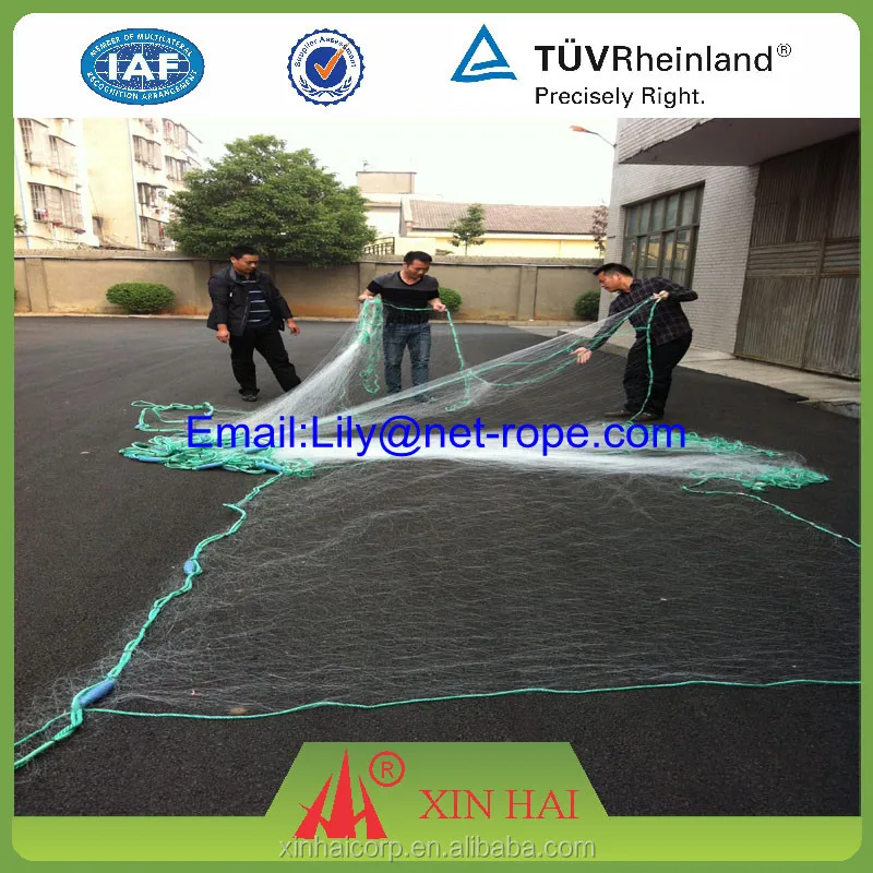 Fish Net Hot Sale Gill Fishing Net, Strong Gill Blue Nylon Fishing Net