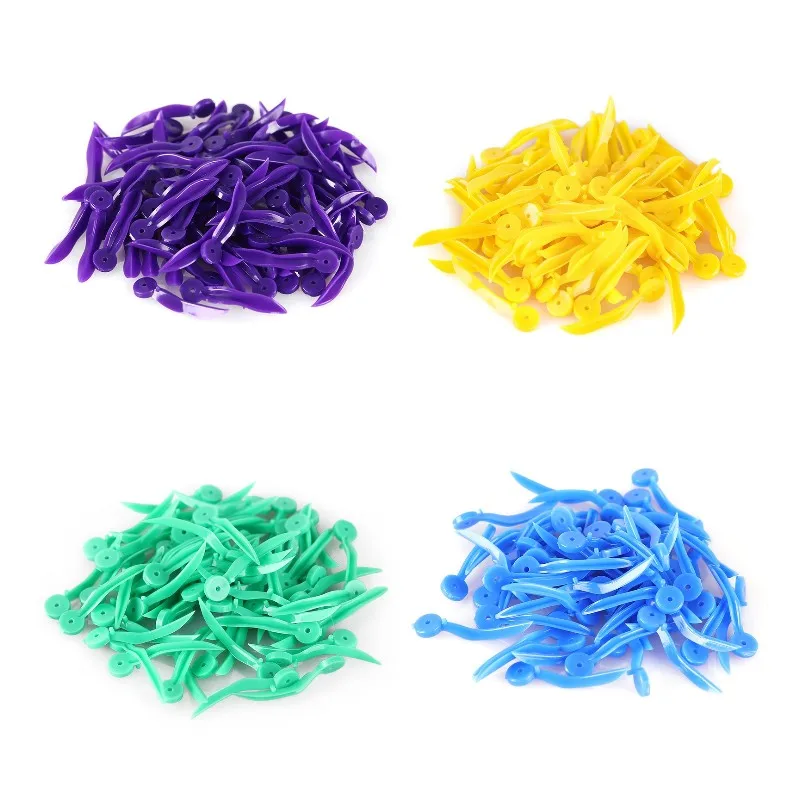 200ชิ้น/กล่อง Dental Disposable Wedges ฟัน Gap Wedge กับหลุมขนาดใหญ่ขนาดกลางขนาดเล็กพิเศษขนาดเล็กทันตกรรมวัสดุสิ้...