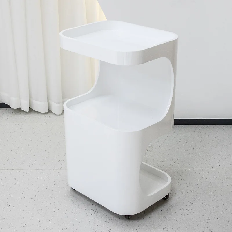 Beauty Salon Solid Wood Cart Skin Management SPA Club Tool Cart Homestay Hotel Shelf Lobby Storage Cart