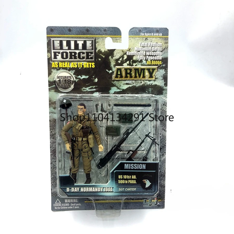 Modelo militar bbi original, escala 1:18, soldados, exército dos eua, figuras de ação articuladas, brinquedo infantil, conjunto de 4 peças