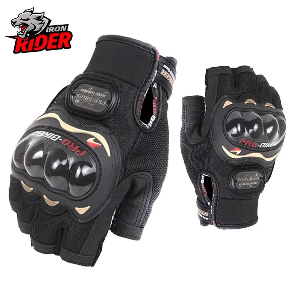 

Летние мотоциклетные перчатки для верховой езды, дышащие полуперчатки, противоскользящие мотоциклетные перчатки, оборудование для верховой езды на открытом воздухе M-2XL