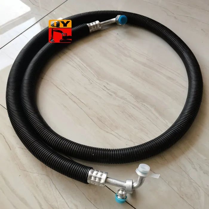 6D125E-3 Engine Pars 154-911-7420 Air Compressor Hose For D85 Bulldozer