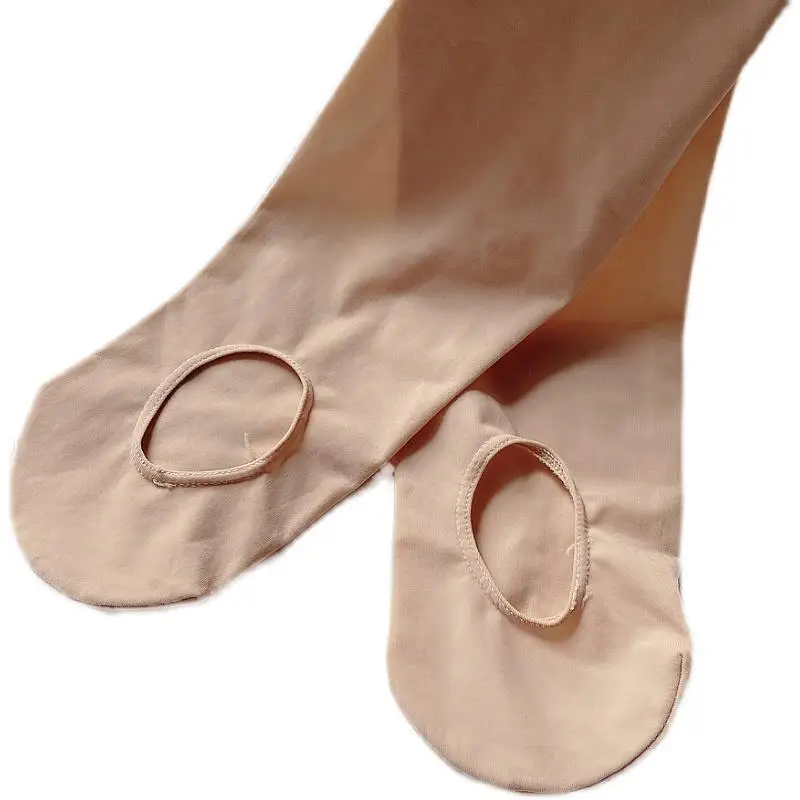 กางเกงเลกกิ้งผ้าเหล็กบางเบาสำหรับฤดูใบไม้ผลิและฤดูใบไม้ร่วง กางเกงซับในสำหรับผู้หญิง ป้องกันการขาดขาด โชว์ขาสวย ไม่ต้องถอดออก