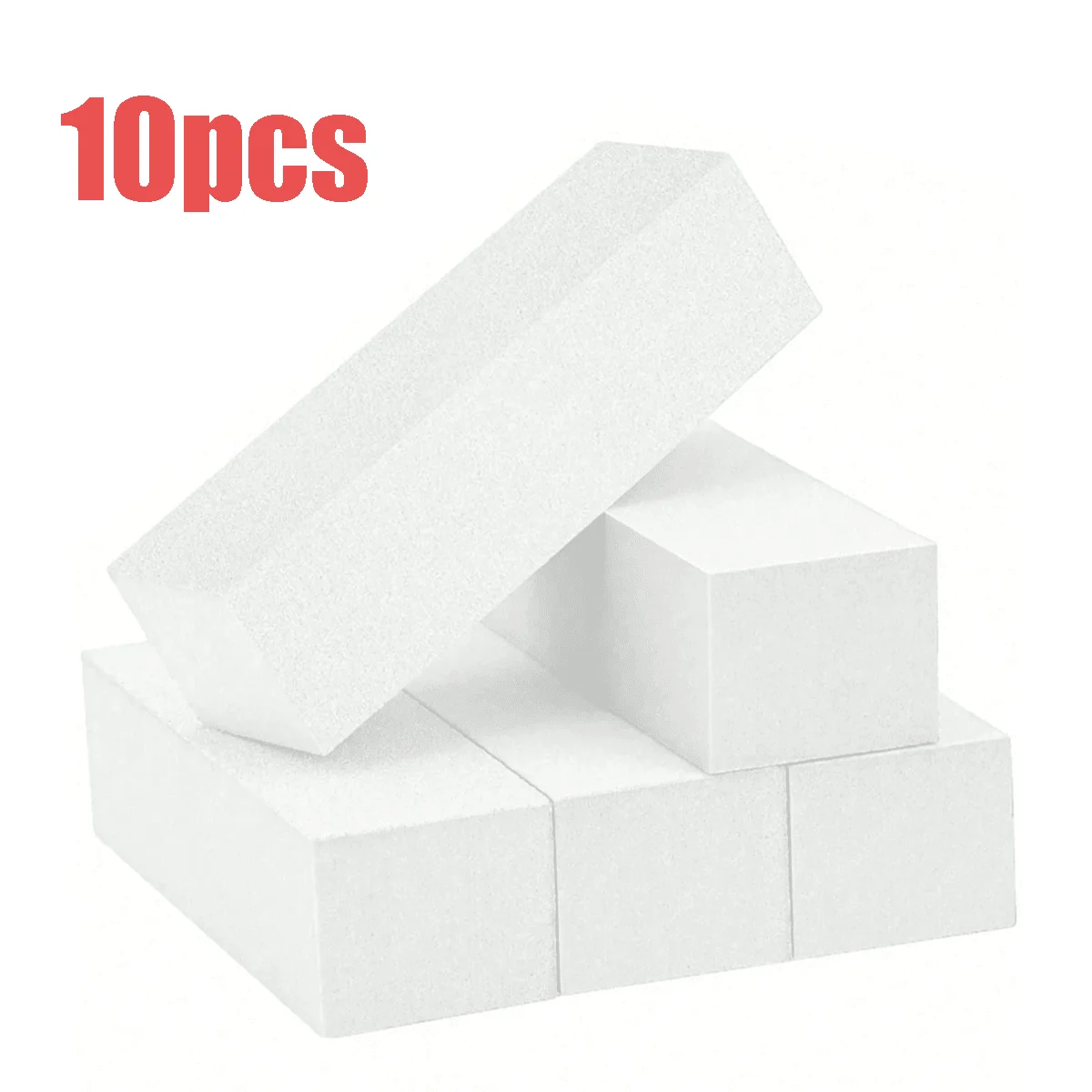 3/5/10pcs Nail Buffer Blocks 100/180 Grit Nail Files For Gel Polish Acrylic Nails Manicure Pedicure Polishing Tool