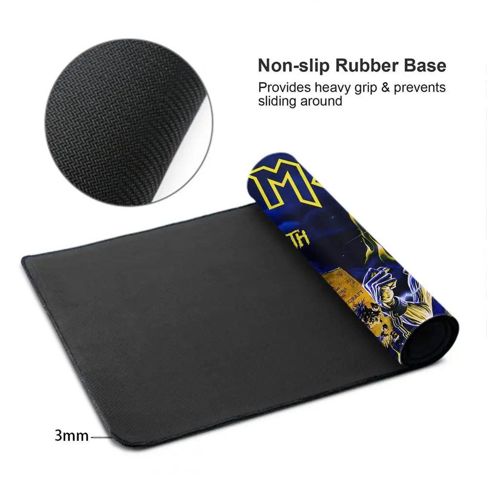 Band I-IRON MAIDEN Mouse Pad Large Computer Mousepad Office 1000x500mm XXL Pc Gamer Non-slip Rubber Keyboard Deskmat