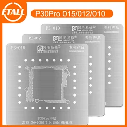 Amaoe Huawei P30PRO P30 Pro BGA Reballing Stencil High Quality 3 thicknesses Middle Layer Motherboard IC Tin Planting Steel Mesh